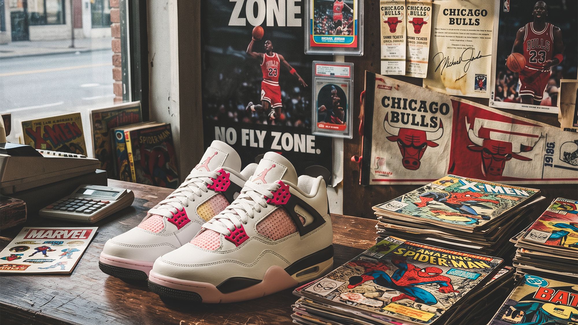 AIR JORDAN 4 RETRO COMIC